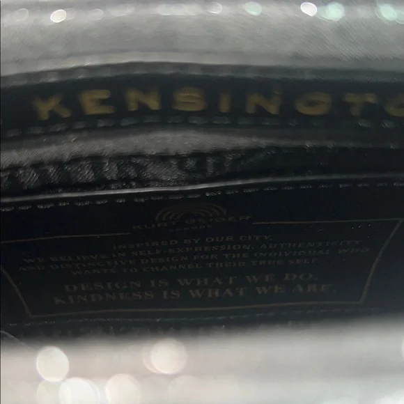 Kurt Geiger Studded Grey Shoulder Bag - Picture 12 of 12